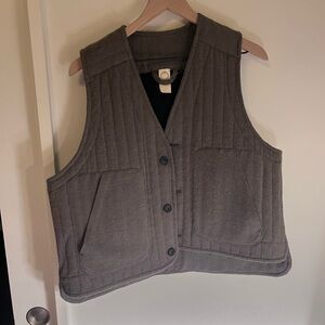 Nonsapiens Japan quilted vest grey small